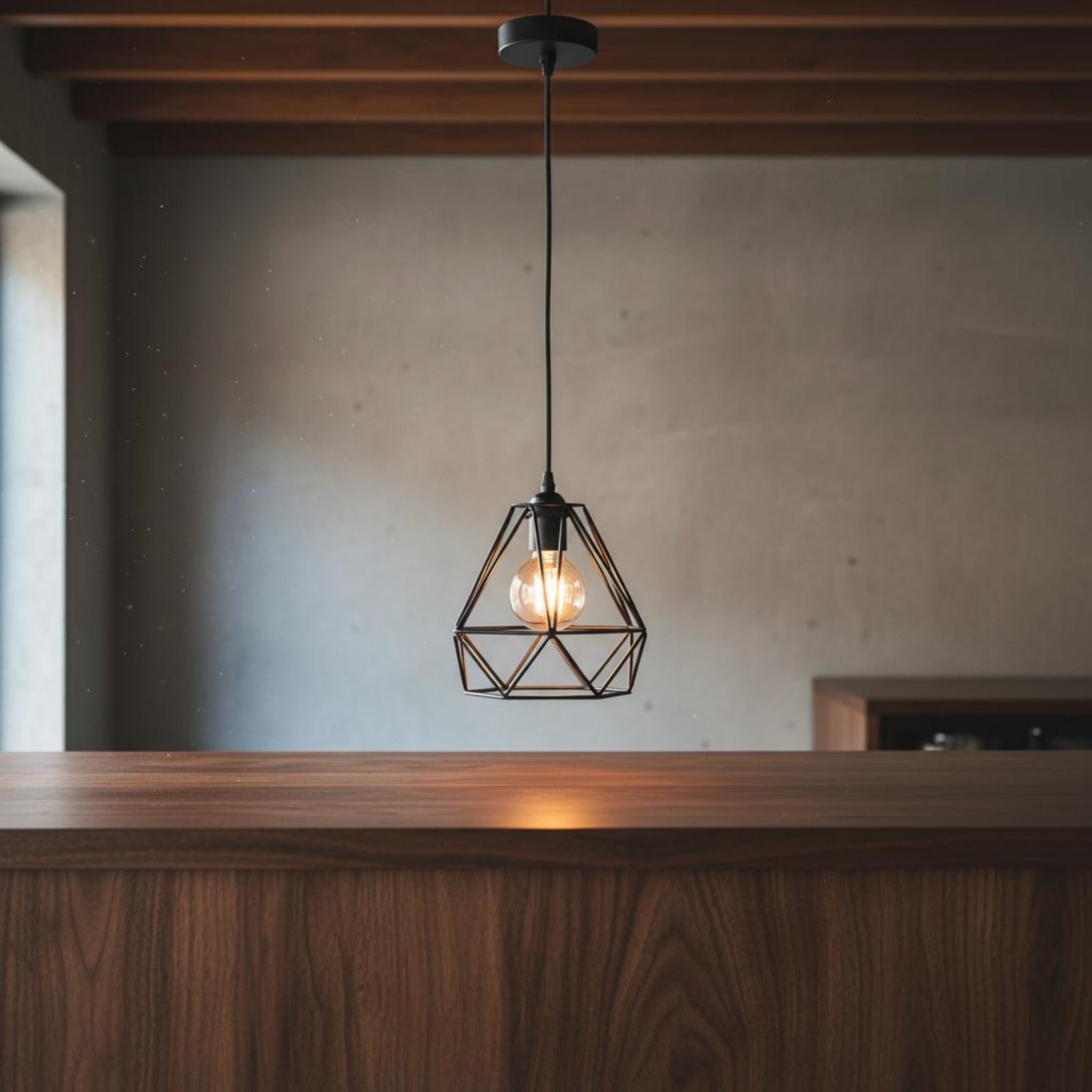 Pantalla de Lámpara de Alambre - Geometric Lamp Shade reseña y precio