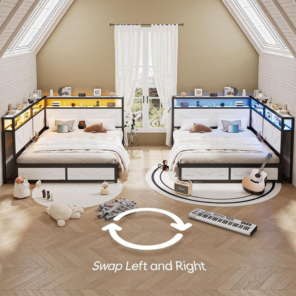 Cama Queen CIKUNASI con almace - Furniture Lighting & Decor Magazine reseña y precio