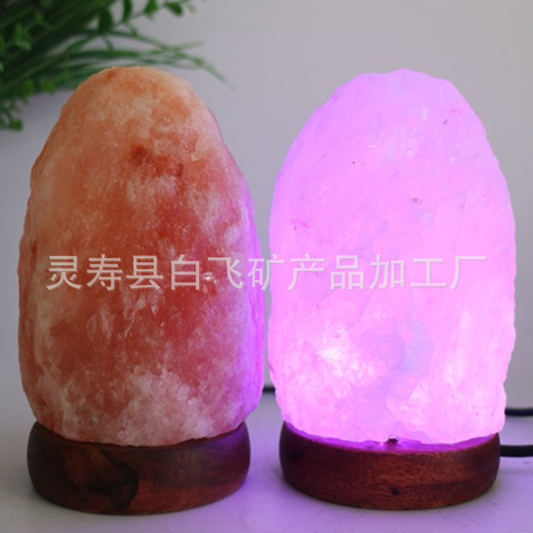 Lámpara de sal Cristal del Him - Himalayan Salt Lamp reseña y precio